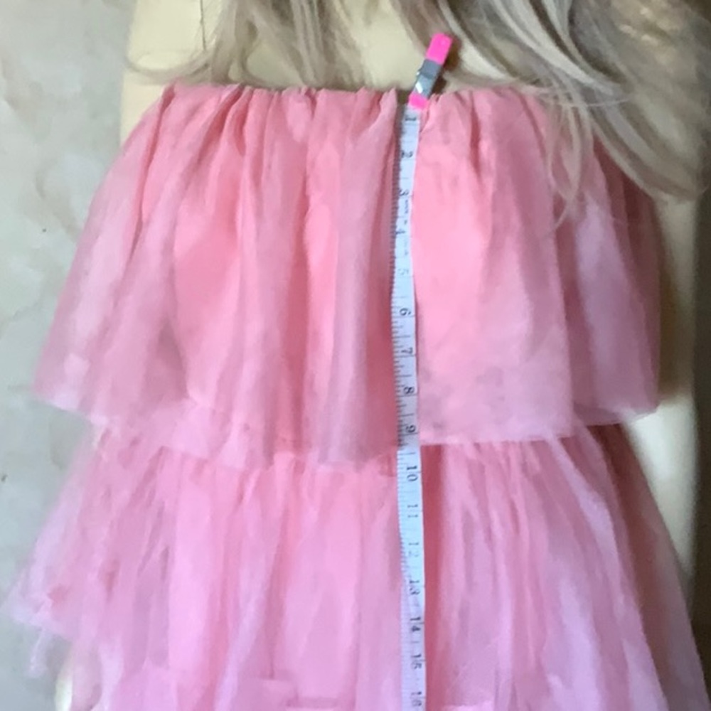 143LT High Low Women's Pink Dress - Picture 2 of 5